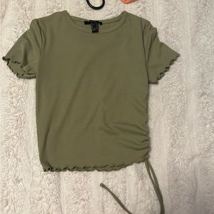 Forever 21 Cropped Shirt